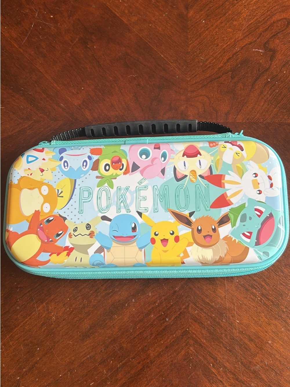 Light Blue Character Travel Case - Pikachu & Friends